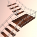 3D Modell Treppen - Vorschau