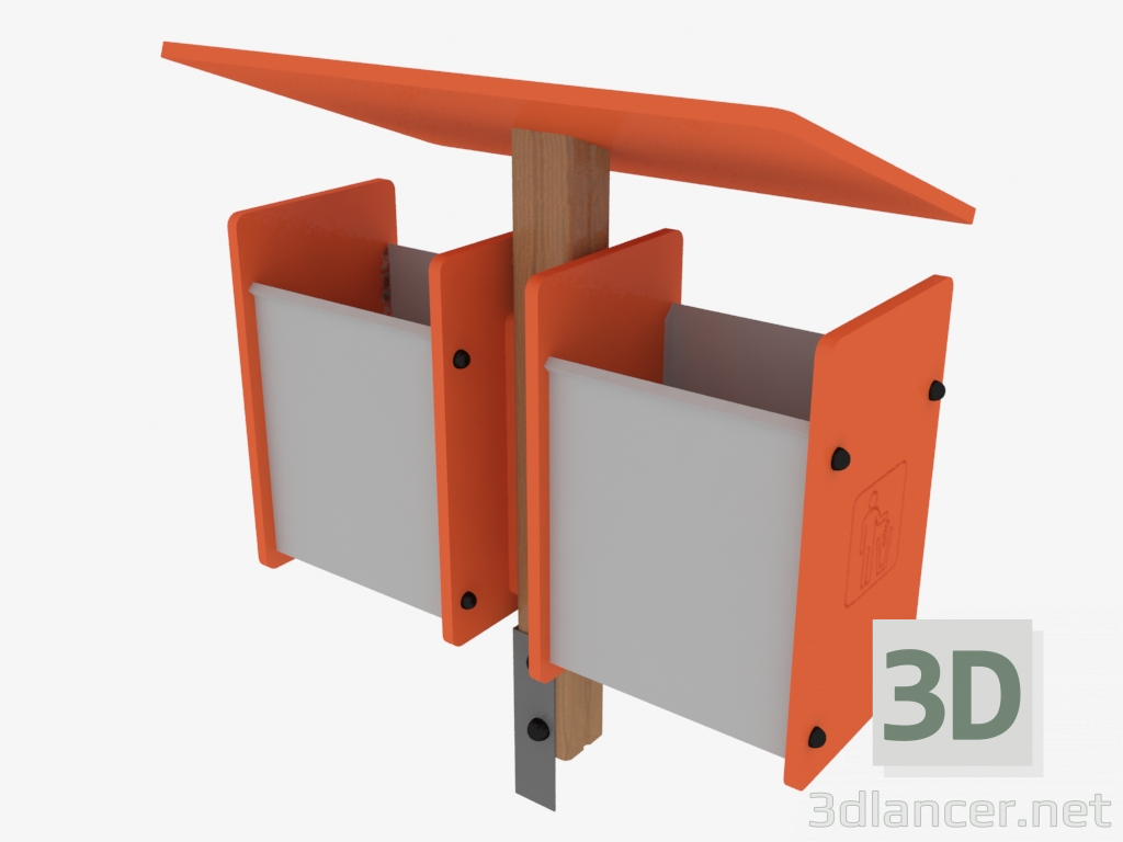 3D Modell Urne (9020) - Vorschau