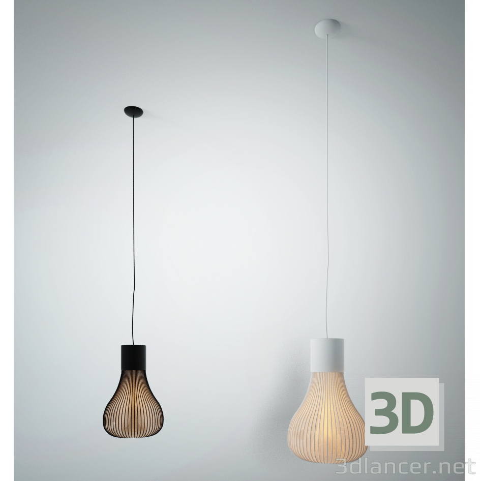 Modelo 3d Luz - preview