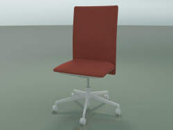 Silla con respaldo alto 6503 (5 ruedas, con acolchado extraíble, V12)