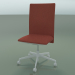 3d model Silla con respaldo alto 6503 (5 ruedas, con acolchado extraíble, V12) - vista previa