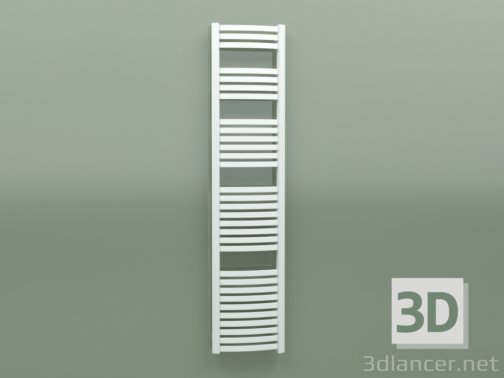 3d model Barra de toalla con calefacción Dexter One (WGDEN176040-S8, 1760х400 mm) - vista previa