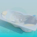 3d model Jacuzzi with headrests - preview