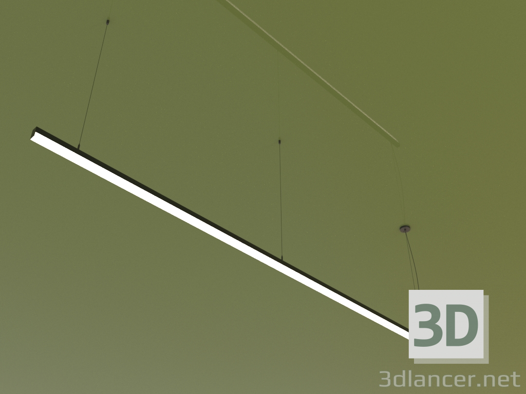 3d model Luminaria LINEAR P4326 (2500 mm) - vista previa