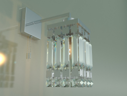 Sconce Barra 10100-1 (cristal cromado)