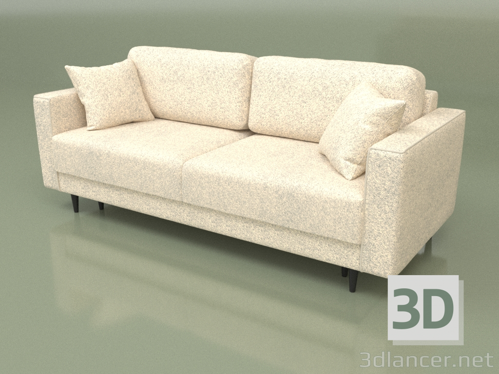 3d model Sofá plegable Dunas (beige) - vista previa