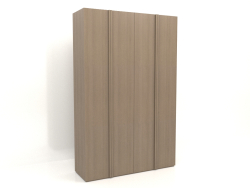 Armario MW 01 madera (1800x600x2800, gris madera)