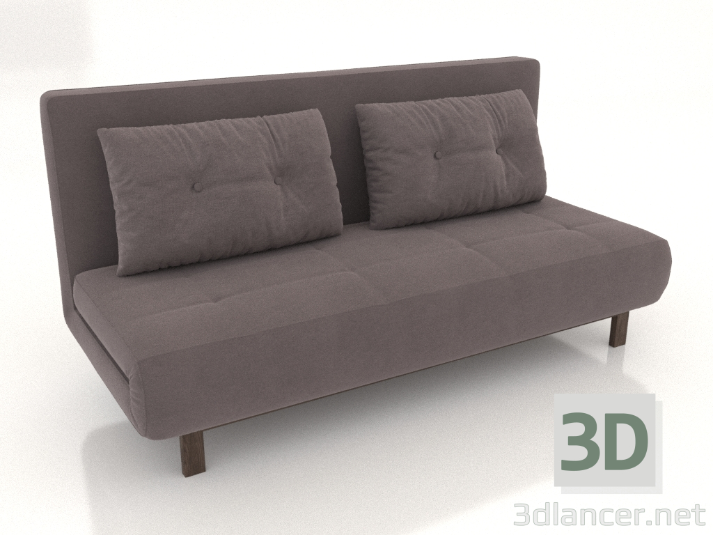 3D Modell Schlafsofa Doris (grau-beige) - Vorschau