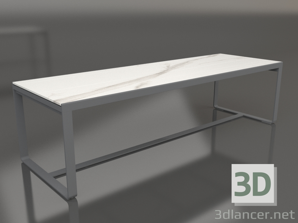 3d модель Стол обеденный 270 (DEKTON Aura, Anthracite) – превью