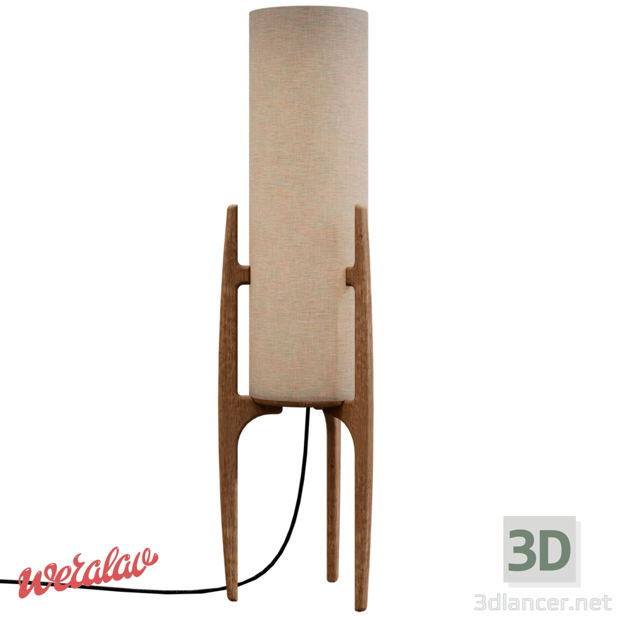 3d model Floor lamp "Rocket M" - preview