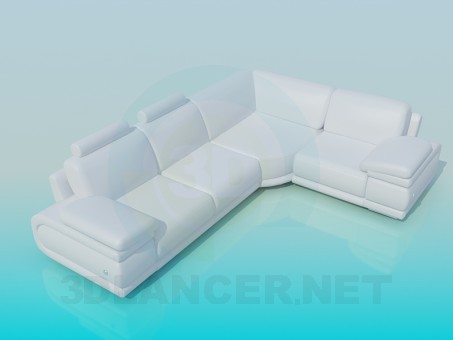 modèle 3D Canapé - preview