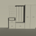 3d Cupboard model buy - render