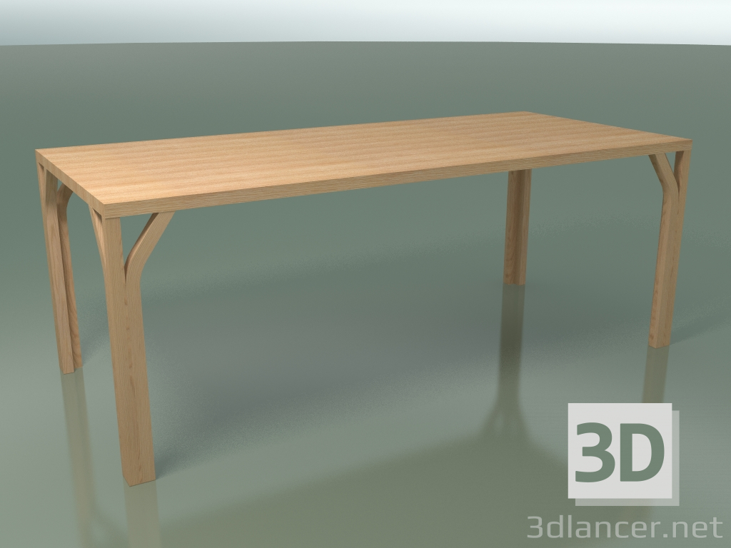 modello 3D Tavolo da pranzo Bloom 719 (421-719, 90x200 cm) - anteprima