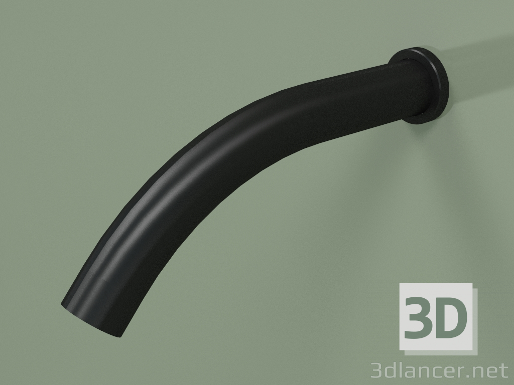 3d model Caño de pared L 150 mm (BC002, NO) - vista previa