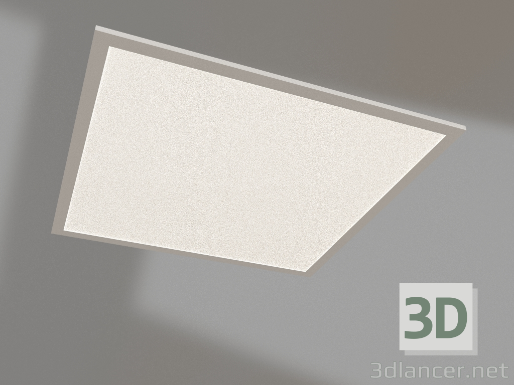 3D modeli Lamba DL-INTENSO-S600x600-40W Day4000 (WH, 120 derece, 230V) - önizleme