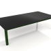 3D Modell Couchtisch 70×140 (Flaschengrün, DEKTON Domoos) - Vorschau