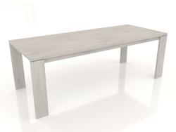 Table à manger BLANK 2200x900x750 mm (chêne blanchi)