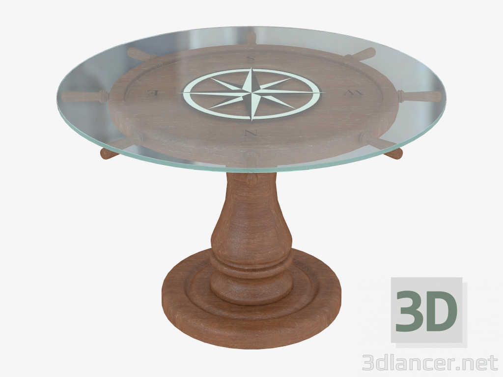 modèle 3D Table basse ronde - preview