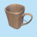 3D Modell Quadratische Tasse ... na ja, fast. - Vorschau