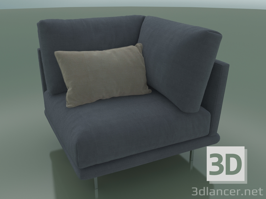 modello 3D Modulo angolare Alfinosa (1000 x 1000 x 730, 100AL-100-CR / S) - anteprima