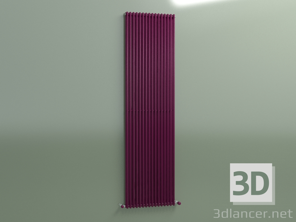 modello 3D Radiatore verticale ARPA 2 (2020 16EL, Purple trafic) - anteprima