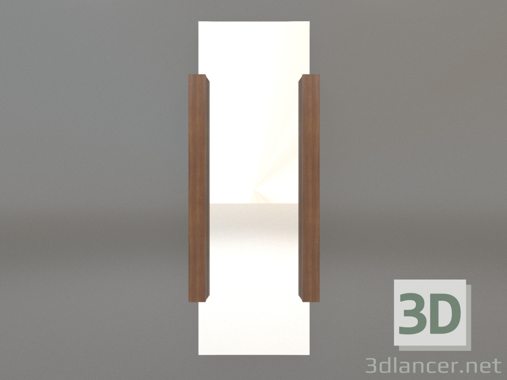 modello 3D Specchio ZL 07 (575х1500, legno marrone chiaro) - anteprima