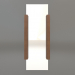 3d model Mirror ZL 07 (575х1500, wood brown light) - preview