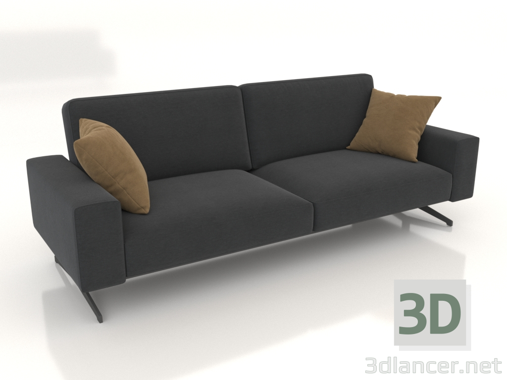 Modelo 3d Sofá cama Soho (grafite) - preview