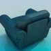 modello 3D Poltrona - anteprima