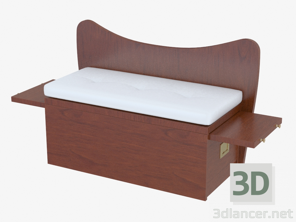 3d model Banco - vista previa