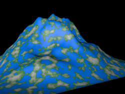 mountain model