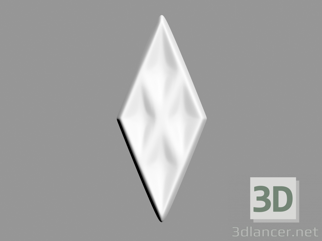 Modelo 3d Decoração de parede (F5) - preview