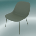 3D Modell Loungesessel mit Pfeifen an der Basis von Fiber (Dusty Green) - Vorschau