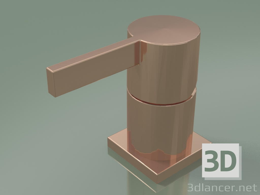 3d model Single-lever bath mixer on side of the bath (29 200 670-49) - preview