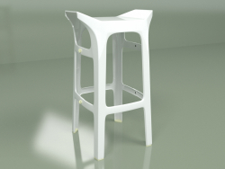 Tabouret de bar Juan (blanc)