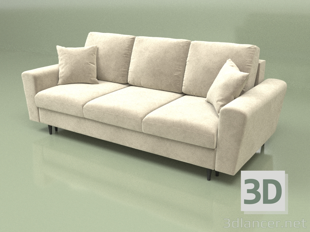 3D Modell Klappsofa Moghan (beige) - Vorschau