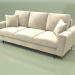 3D Modell Klappsofa Moghan (beige) - Vorschau