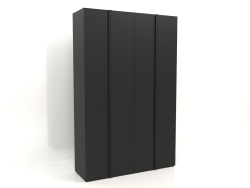 Armoire MW 01 bois (1800x600x2800, bois noir)