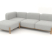 3d model Modular sofa (composition 24) - preview