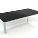 3D Modell Couchtisch 70×140 (Blaugrau, DEKTON Domoos) - Vorschau