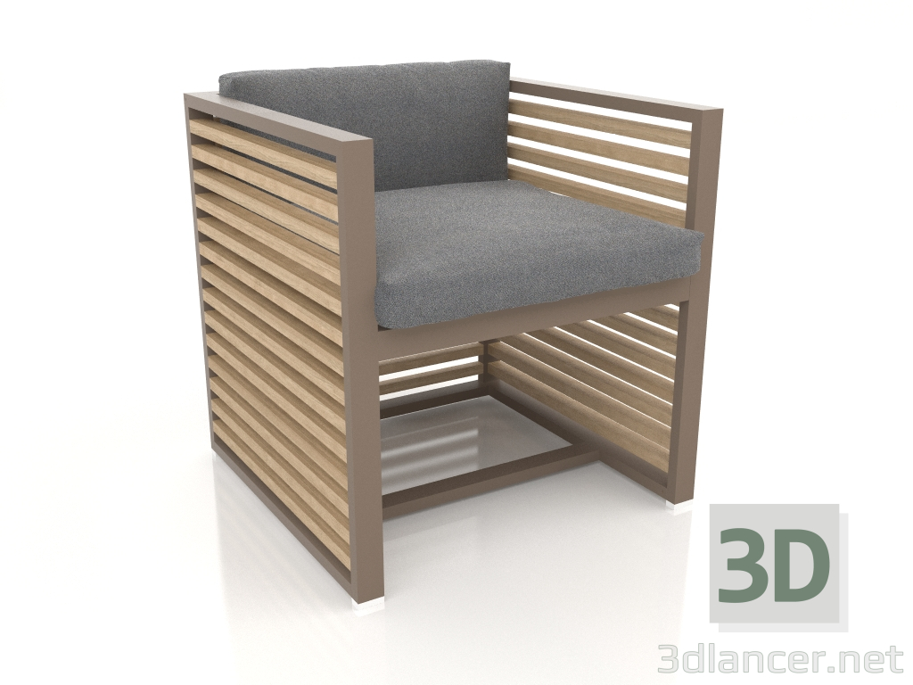 3d model Sillón (Bronce) - vista previa