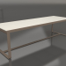 3d model Mesa de comedor 270 (DEKTON Danae, Bronce) - vista previa