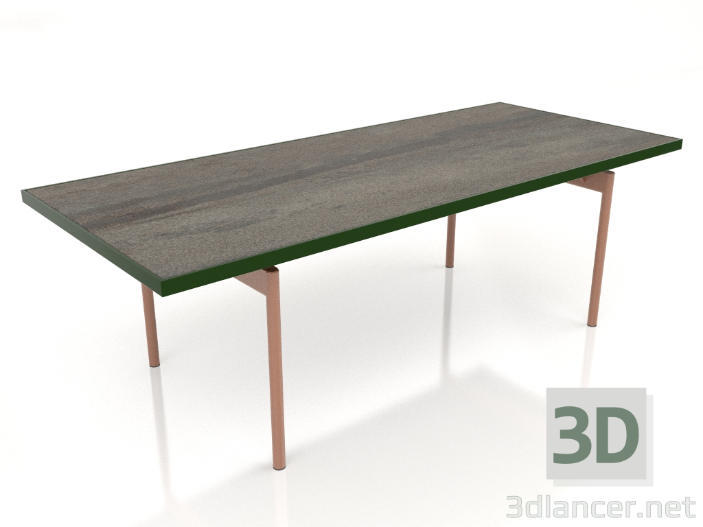 3D Modell Esstisch (Flaschengrün, DEKTON Radium) - Vorschau