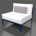 3d model Sofa module, section 3 (Night blue) - preview