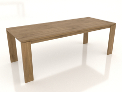Mesa de comedor BLANK 2200x900x750 mm (roble natural)