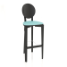 3d model Circus bar stool with back without upholstery (option 8) - preview