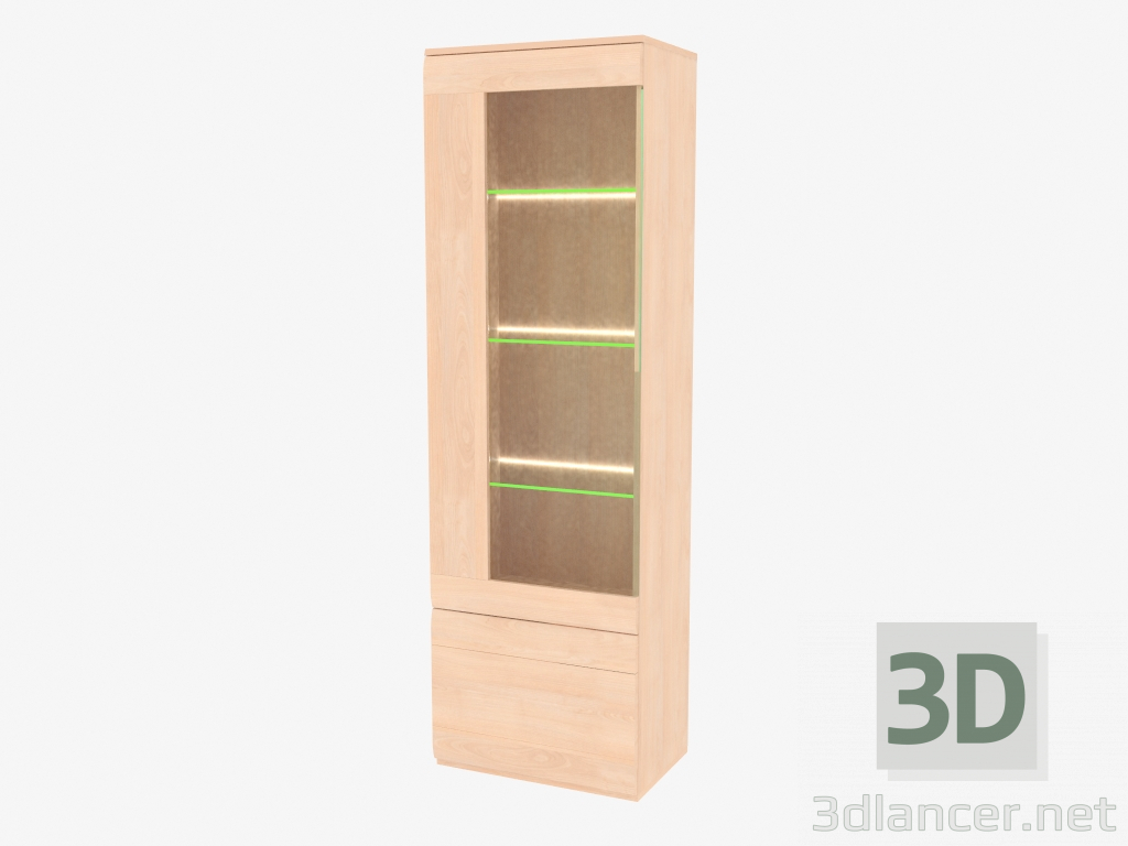 3D modeli Yan duvar panelinin elemanı (6110-15) - önizleme