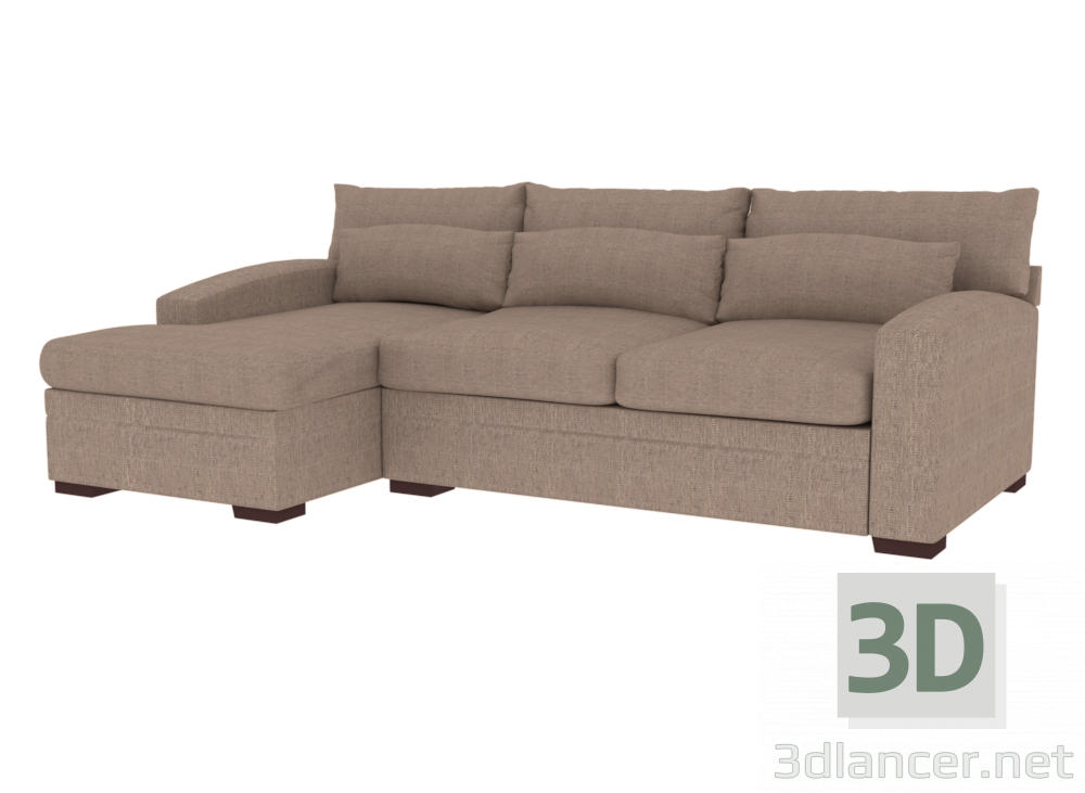 3d model Sofa - preview