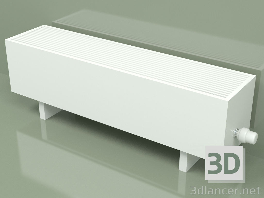 Modelo 3d Convector - Aura Basic (240x1000x236, RAL 9016) - preview