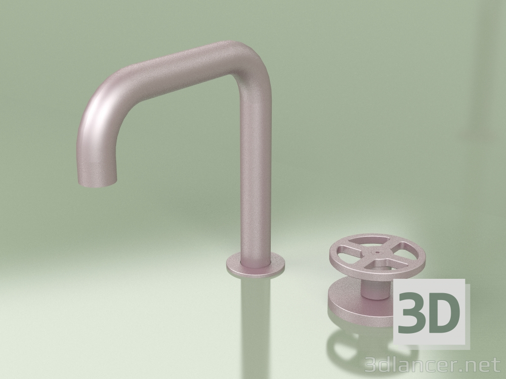 modèle 3D Mitigeur hydro-progressif, bec orientable (20 31, OR) - preview